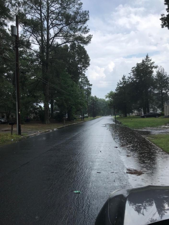 The quiet neighborhood that was rocked by a mass shooting late Tuesday evening has returned to a state of calm although the investigation by the Wicomico County Sheriff's Office continues.