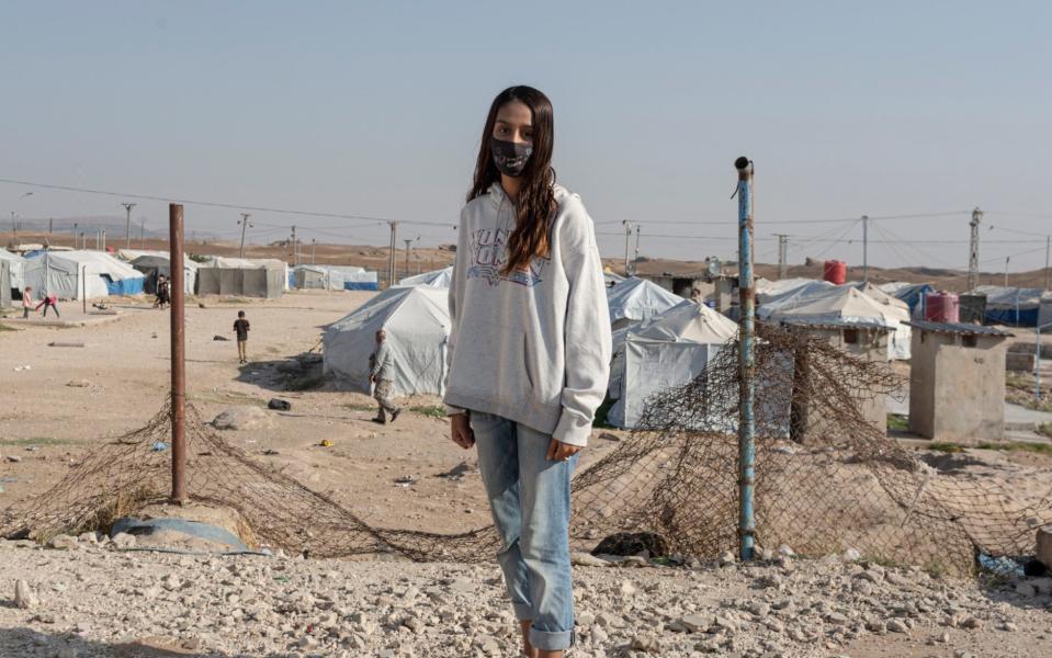 Shamima Begum at a camp in Syria - Sam Tarling/Sam Tarling