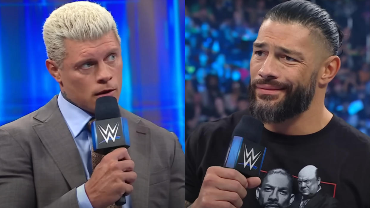  Cody Rhodes and Roman Reigns in the WWE 