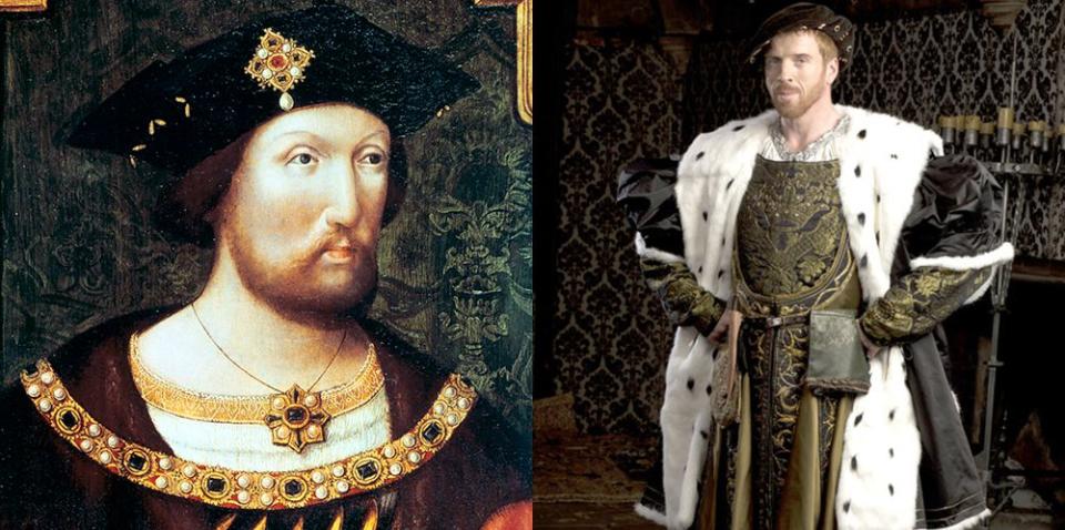 Damian Lewis as King Henry VIII in Wolf Hall