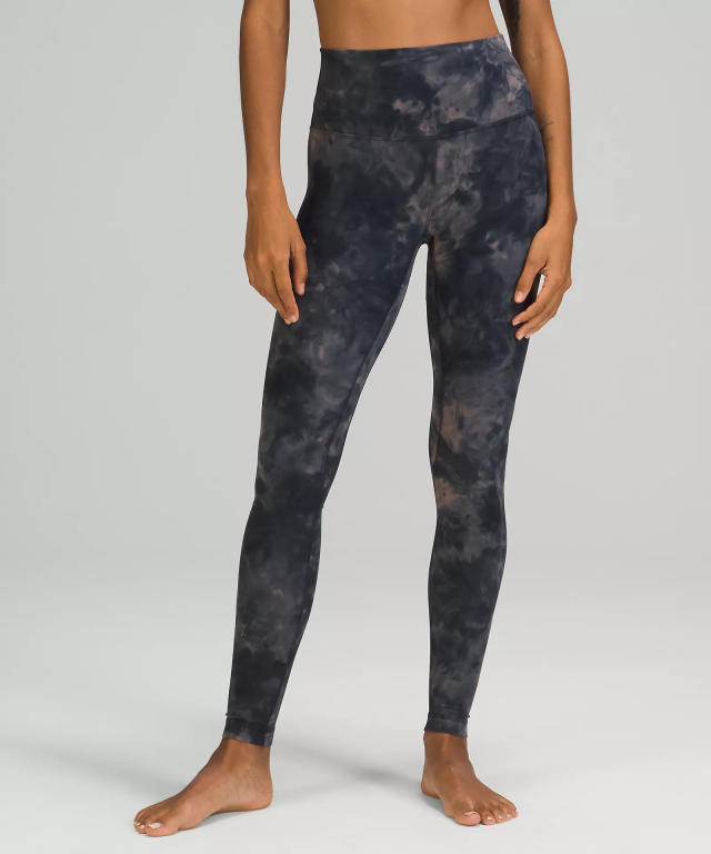 Lululemon Marble Tie Dye Crop Leggings Black Size 2 - $38 (67% Off Retail)  - From Kayla