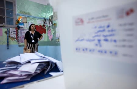 Tunisian presidential election in Tunis