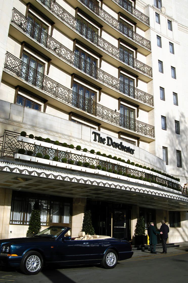 The Dorchester Hotel. (Photo: Alamy)