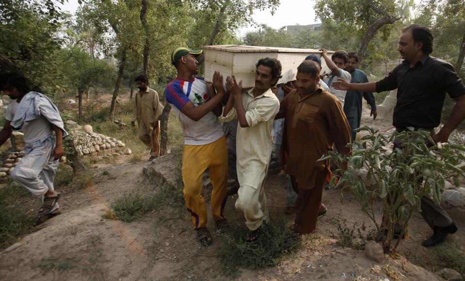 Suicide attack on Pakistani church