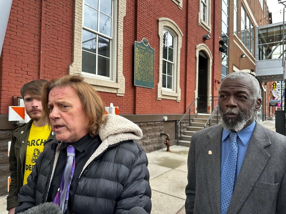 Advocates Scotty Boman, Rick Ector and Ryan Brennan are urging Detroit City Council to vote against a resolution that would create gun-free zones in Detroit.