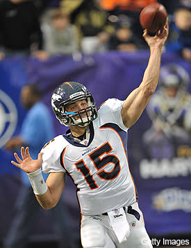 Tebow, Broncos do it again, beat Vikings 35-32