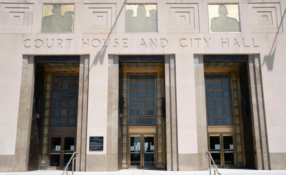 The Municipal Courthouse and City Hall  Wednesday, June 22, 2022, in Nashville, Tenn. 