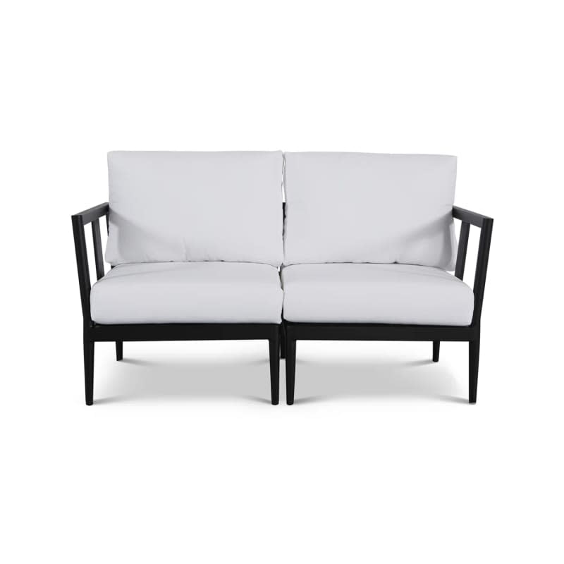 Derrida Metal Outdoor Loveseat