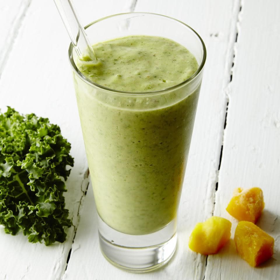 Mango-Coconut Green Smoothie