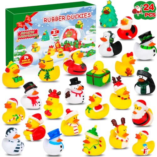 JOYIN 2023 Advent Calendar Kids Christmas 24 Days Countdown Calendar Toys  for Girls with Little Figures Make Up Set for Kids Christmas Party Favor