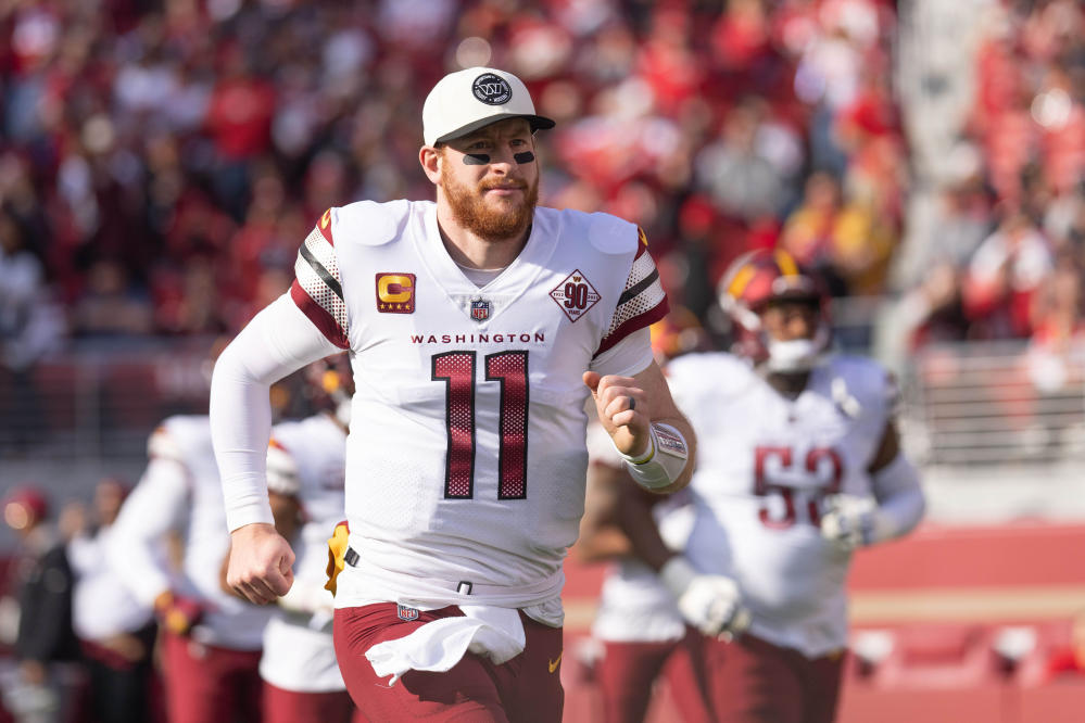 Carson Wentz free agency news: Commanders release QB - DraftKings Network