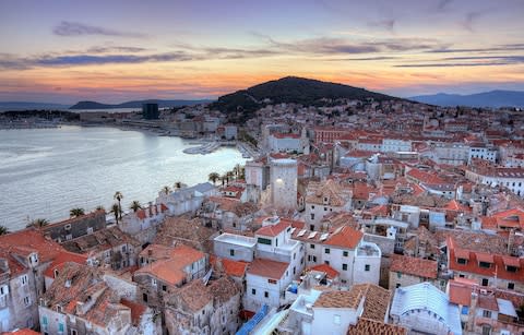 Split at sunset - Credit: Getty