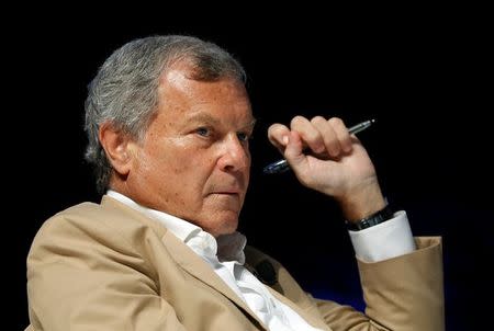 Sir Martin Sorrell, Chairman and Chief Executive Officer of advertising company WPP, attends a conference at the Cannes Lions Festival in Cannes, France, June 23, 2017. REUTERS/Eric Gaillard