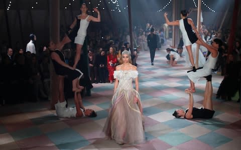 Dior Haute Couture spring/summer 2019 - Credit:  Francois Mori/AP