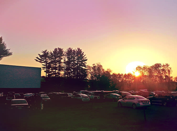 42. Go to a drive-in movie