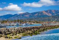 <p>Alfresco dining, one-of-a-kind views, star-studded beaches, and its Mediterranean climate has earned Santa Barbara the nickname "The American Riviera." A stay at the Martyn Lawrence Bullard-designed <a href="https://www.hotelcalifornian.com/" rel="nofollow noopener" target="_blank" data-ylk="slk:Hotel Californian;elm:context_link;itc:0;sec:content-canvas" class="link ">Hotel Californian</a> is a fabulous respite at the end of a busy day that also offers a can't-miss Mediterranean-style brunch. There's also plenty of California-style French fare to be had, like gluten-free baked goods at <a href="http://lilacpatisserie.com/" rel="nofollow noopener" target="_blank" data-ylk="slk:Lilac Pâtisserie;elm:context_link;itc:0;sec:content-canvas" class="link ">Lilac Pâtisserie</a> and locally sourced dishes from <a href="https://www.bouchonsantabarbara.com/#" rel="nofollow noopener" target="_blank" data-ylk="slk:bouchon;elm:context_link;itc:0;sec:content-canvas" class="link ">bouchon</a>. </p>