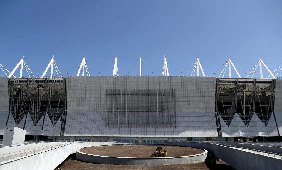 Die Rostov Arena beherbergt exakt 45.000 Zuschauer für die WM-Partien.