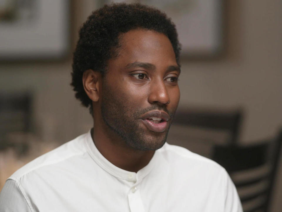 Actor John David Washington. / Credit: CBS News