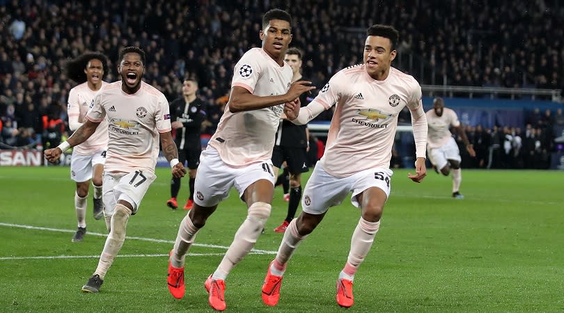 The Red Devils pulled off an incredible upset against PSG on Wednesdaybut how does that compare to a thriller against Real Madrid and the greatest display of Fergies reign? Try to contain yourself, Clive...