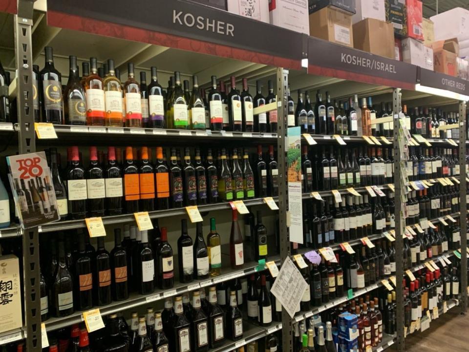 Total Wine stores around metro Phoenix offer a selection of kosher wines.