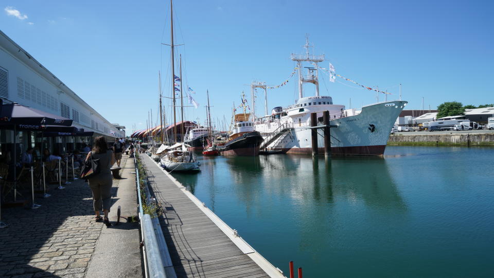 Sunny Side of the Doc takes place at L'Espace Encan, along a quai in La Rochelle, France.