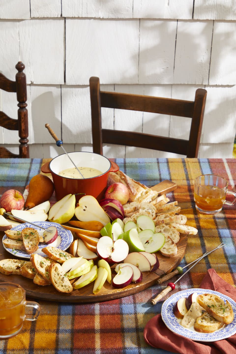 apple cider fondue