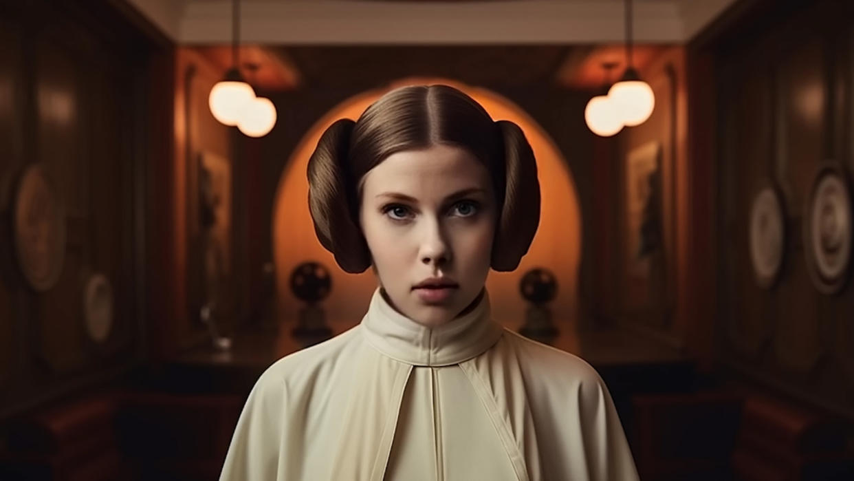 An AI-generated Star Wars trailer is causing a stir on social media, sparking conversations about how AI could impact the film industry. (Credit: YouTube/Curious Refuge) 