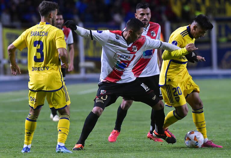 En el partido de la primera rueda en Bolivia, Nacional Potosí y Boca igualaron sin goles