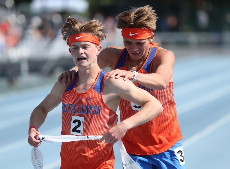 Action from the Utah high school track and field championships at BYU in Provo on Friday, May 19, 2023. | Jeffrey D. Allred, Deseret News