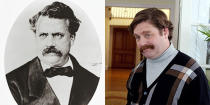 11 MOVIE STARS AND THEIR HISTORICAL LOOKALIKES