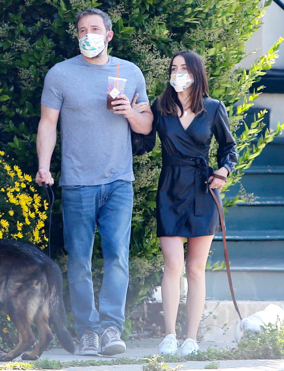 <p>In May,<a href="https://people.com/movies/ben-affleck-and-ana-de-armas-kiss-on-her-birthday-trip-in-music-video-about-love/" rel="nofollow noopener" target="_blank" data-ylk="slk:the couple;elm:context_link;itc:0;sec:content-canvas" class="link "> the couple </a>shared a sweet kiss in a music video about showcasing love.</p> <p>The video was created for the song “Antes Que El Mundo Se Acabe” (“Before the World Ends”) by Puerto Rican rapper <a href="https://people.com/music/residente-talks-new-collaboration-bad-bunny/" rel="nofollow noopener" target="_blank" data-ylk="slk:Residente;elm:context_link;itc:0;sec:content-canvas" class="link ">Residente</a>. It featured 113 kisses from couples, including Affleck and de Armas, in 80 different countries around the world.</p> <p>For their portion of the music video, Affleck held the camera up to capture several loving kisses between the couple, and then panned out to show the beautiful landscape around them. The clip appears to have been shot during their trip to the California desert in April <a href="https://people.com/movies/ben-affleck-ana-de-armas-instagram-official-celebrate-her-birthday/" rel="nofollow noopener" target="_blank" data-ylk="slk:to celebrate de Armas’ 32nd birthday;elm:context_link;itc:0;sec:content-canvas" class="link ">to celebrate de Armas’ 32nd birthday</a>.</p>