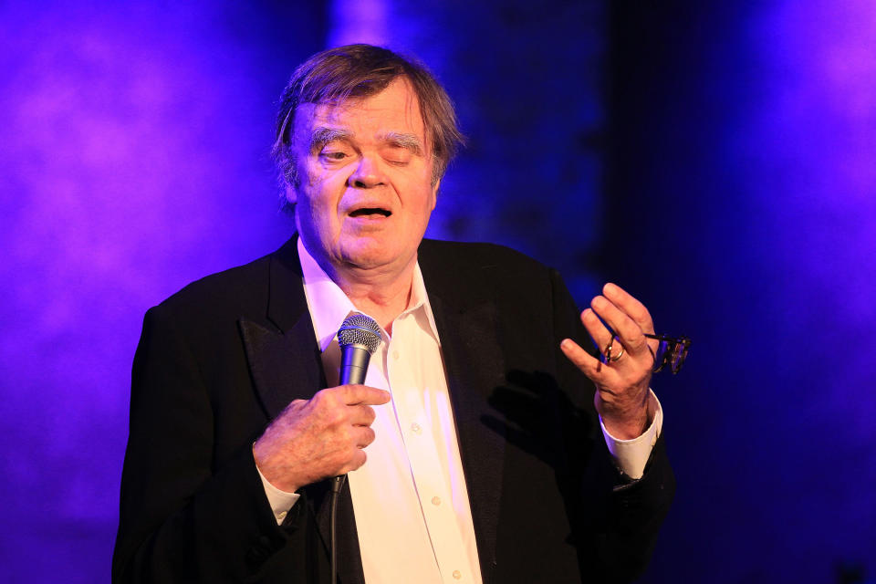 Garrison Keillor performs at City Winery on October 4, 2017 in New York City.
