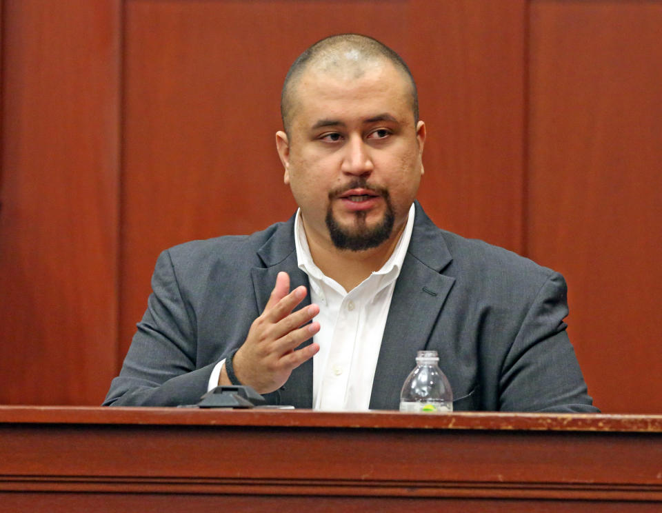 George Zimmerman, seen in 2016, has filed a lawsuit against the family of Trayvon Martin and others that seeks $100 million in damages. (Photo: Red Huber/Orlando Sentinel via Getty Images)