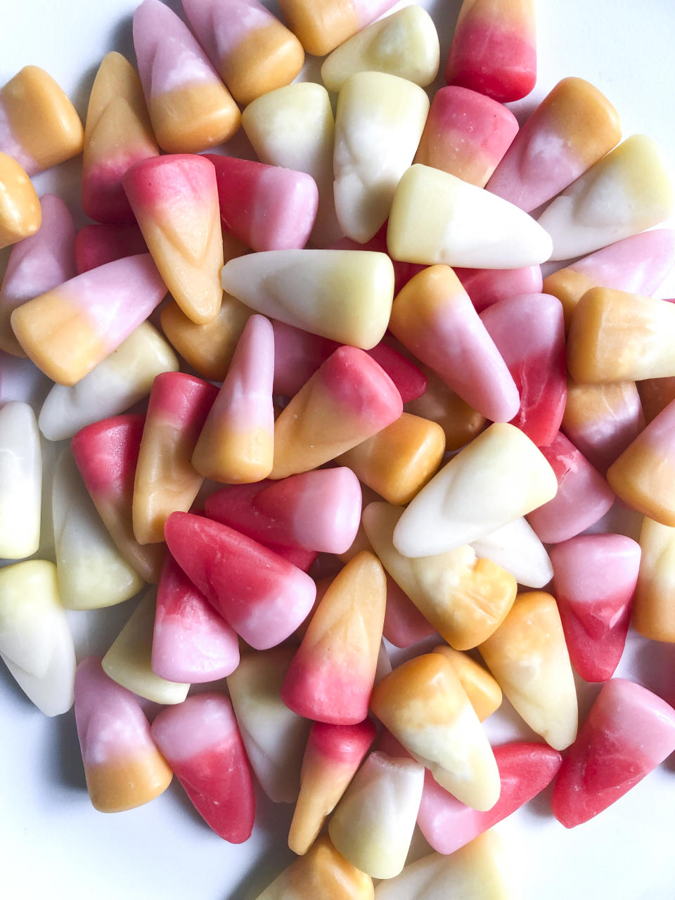 Brach’s Tailgate Candy Corn comes in a variety of flavors as well as a variety of … basically all the same color. (Heather Martin)