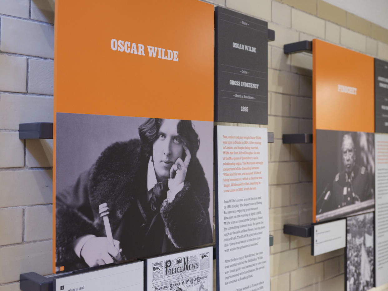 Oscar Wilde (Cristian Barnett/Bow Street Police Museum/PA)