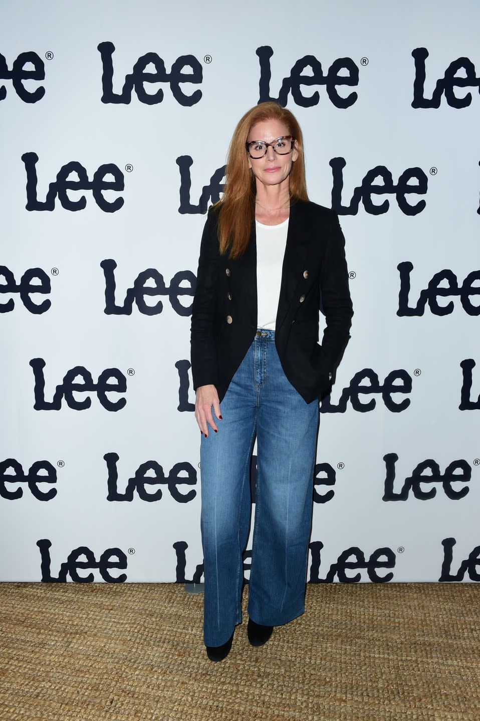 inglewood, california september 23 sarah rafferty attends lee's sheeran event at the bootsy bellows suite at sofi stadium on september 23, 2023 in los angeles, california photo by vivien killileagetty images for lee