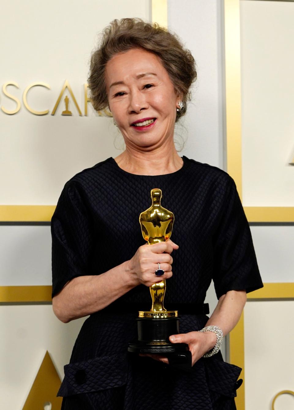 "Minari" star Yuh-jung Youn won best supporting actress at the Oscars.
