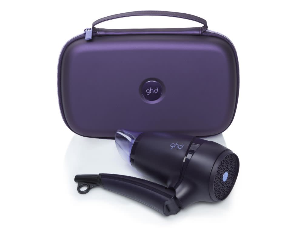 GHD's travel hairdryer is amazingly good in every way, basically. Source: GHD