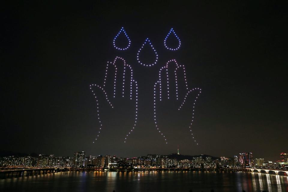 South Korea drone washing hands.JPG