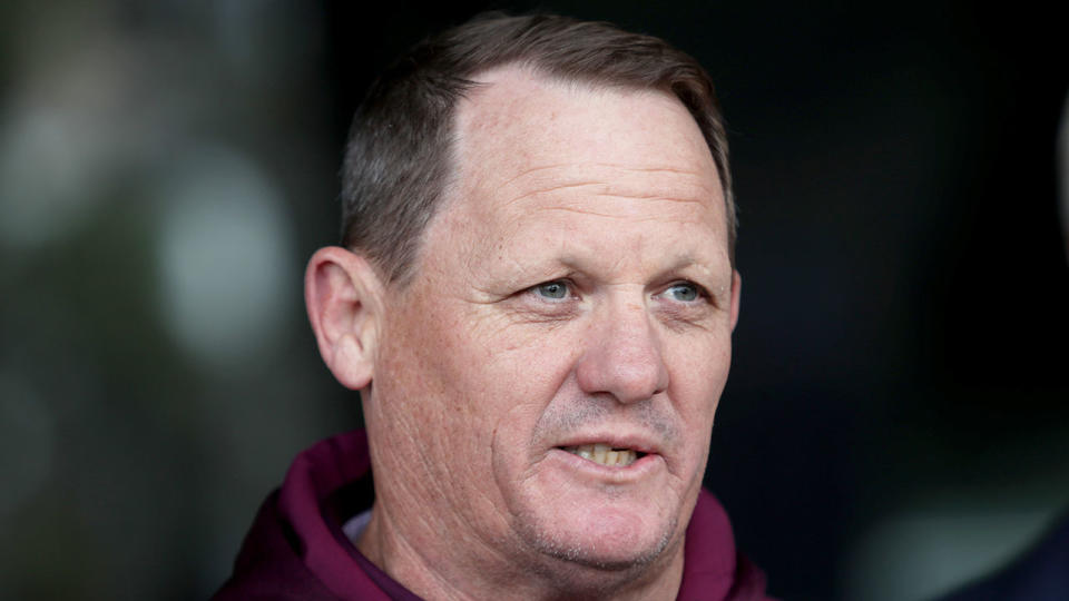 Seen here, Maroons coach Kevin Walters wants to lend a hand to the struggling Broncos.