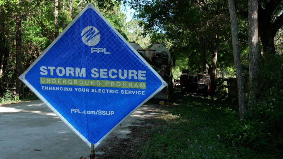Florida Power & Light plans to move more than 45 miles of power lines underground in Jupiter Farms by the end of 2024.