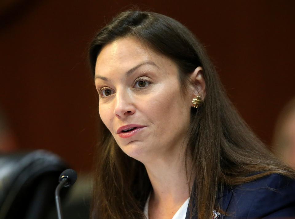 <p>Florida Commissioner of Agriculture Nikki Fried</p> (AP)