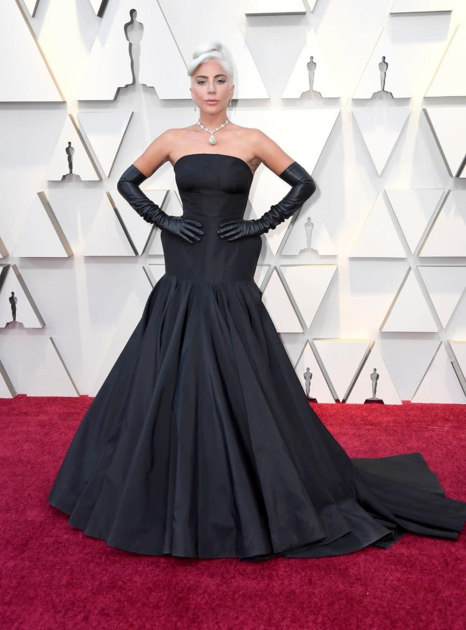 Lady Gaga attends the 2019 Oscars (Getty Images)