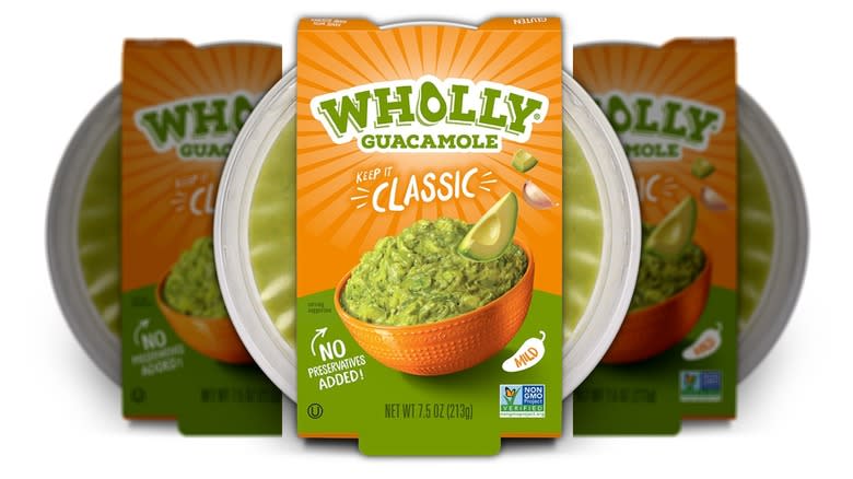package of Wholly classic guacamole