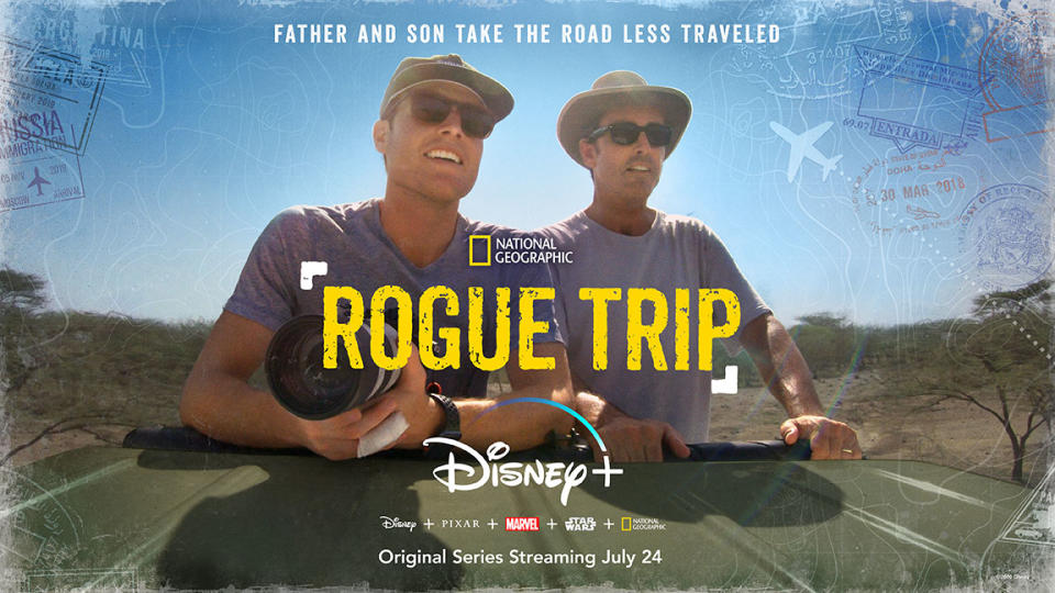 Key Art for Rogue Trip. (Disney+)