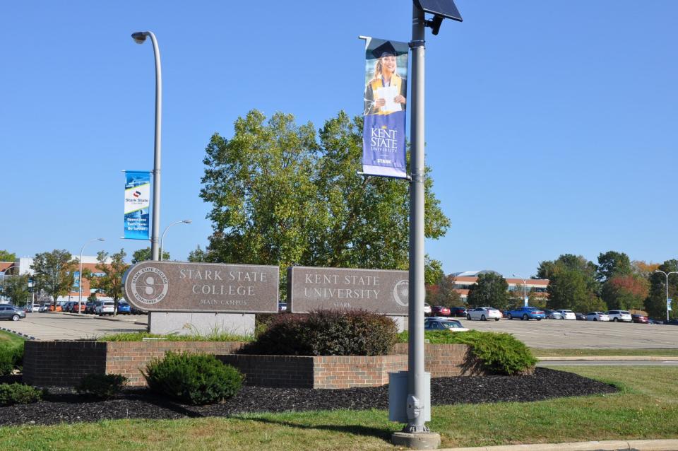 Stark State College and Kent State University, including Stark campus, in Jackson Township, are experiencing healthier enrollment numbers three years after COVID-19.