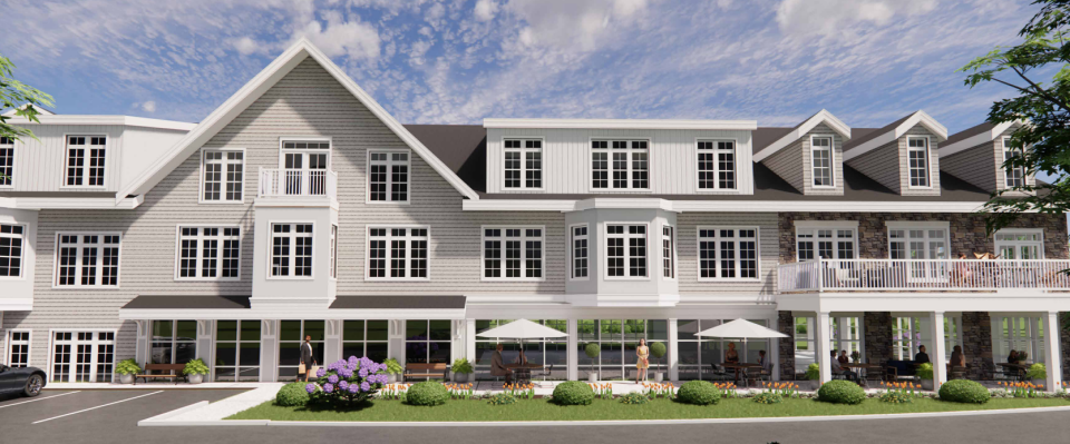 A proposal to construct 88 residential units at 12 Lafayette Road on Route 1 is before the Hampton Falls Zoning Board.