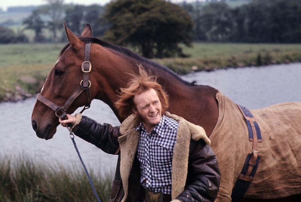 Christian Rodska as Stryker: 'after a couple of hasty lessons I could mount a horse, sit up straight (ish) and was aware that something called a 'girth' had to be tight'