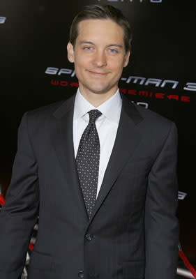 Tobey Maguire at the World Premiere in Tokyo of Columbia Pictures' Spider-Man 3