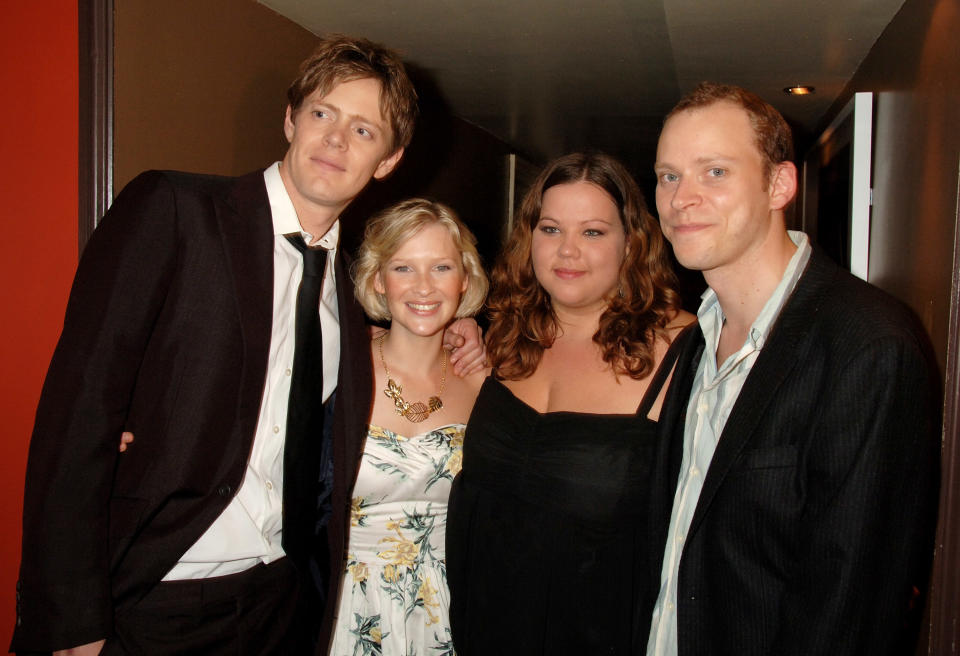 Kris Marshall, Joanna Page, Ella Smith and Robert Webb